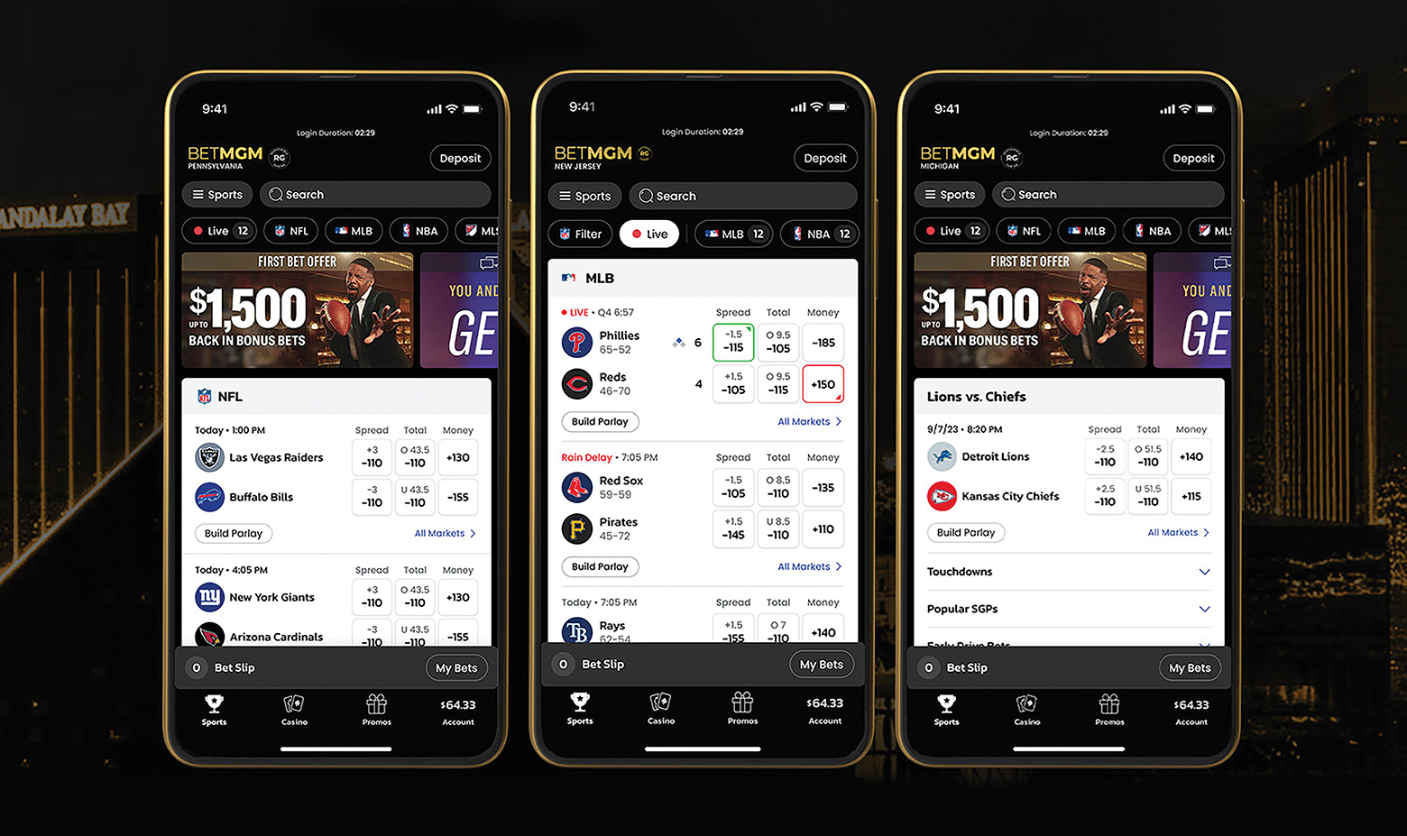 BetMGM issues sportsbook product update ahead of NFL season - EGR North ...